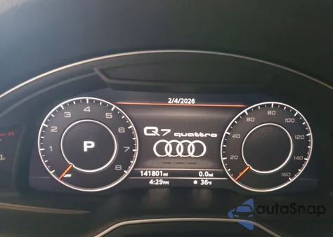 2018 Audi Q7 Premium Plus z USA, uszkodzony, nr VIN WA1LAAF78JD006167